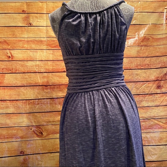 🤍MAX STUDIO💙 Heather Blue Midi Dress - Picture 2 of 7